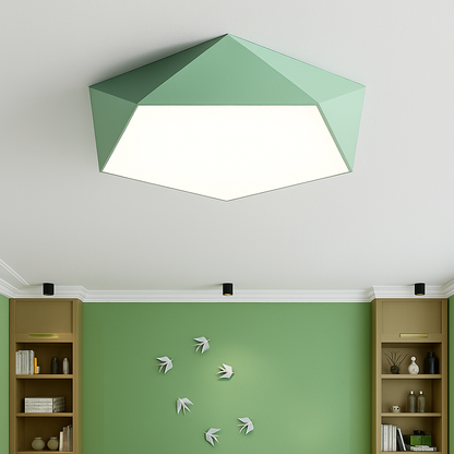 Gleam Modern LED Ceiling Light – Geometric Design for Cozy Spaces