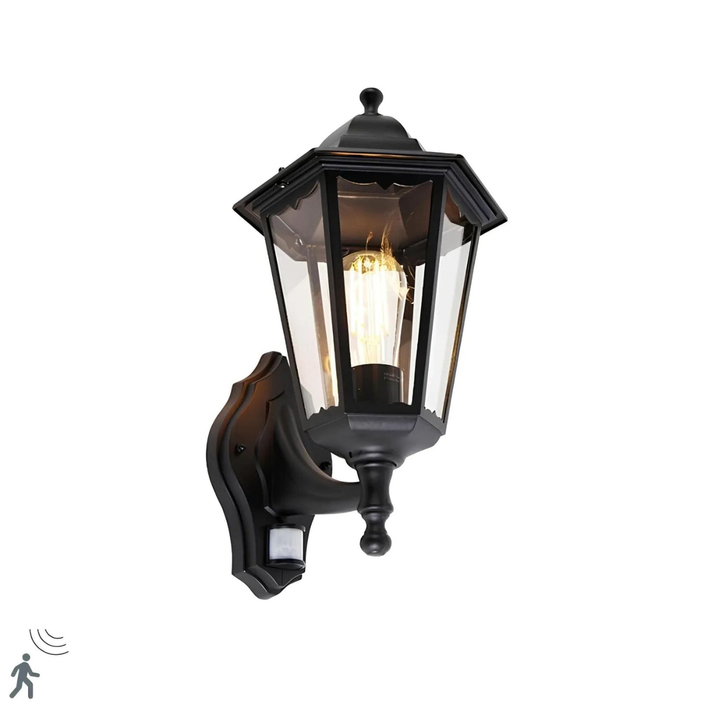 Beacon Modern Outdoor Wall Light – Motion Sensor for Enhanced Security