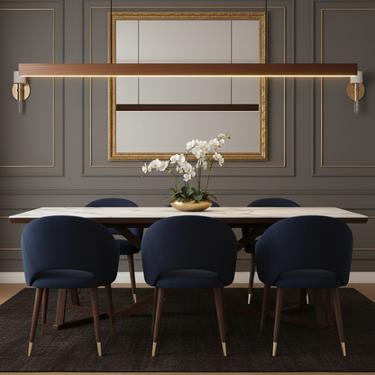 Celdora Wooden LED Pendant Lamp – Modern Design for Kitchen Pendant Lighting
