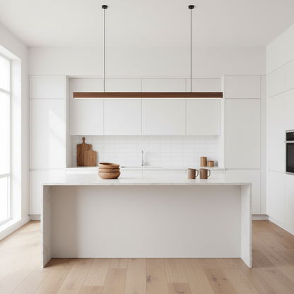 Celdora Wooden LED Pendant Lamp – Modern Design for Kitchen Pendant Lighting