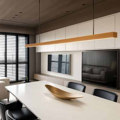 Celdora Wooden LED Pendant Lamp – Modern Design for Kitchen Pendant Lighting