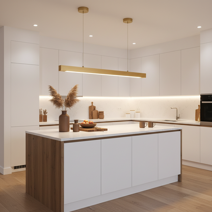 Celdora Wooden LED Pendant Lamp – Modern Design for Kitchen Pendant Lighting