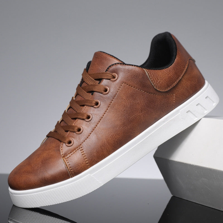 Raven Men's Sneakers – Stylish Low-Top Lace-Up Design for Everyday Comfort