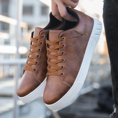 Raven Men's Sneakers – Stylish Low-Top Lace-Up Design for Everyday Comfort