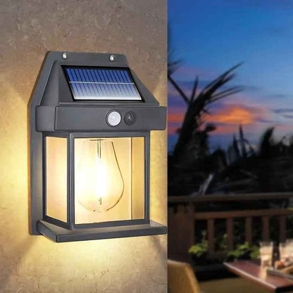 IllumSolar Outdoor Wall Lights – Classic Motion Sensor Design for Energy-Efficient Illumination