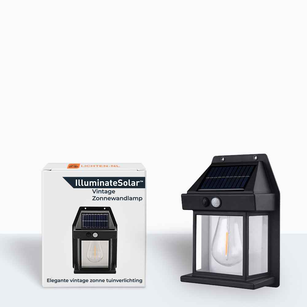 IllumSolar Outdoor Wall Lights – Classic Motion Sensor Design for Energy-Efficient Illumination