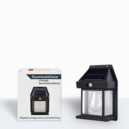 IllumSolar Outdoor Wall Lights – Classic Motion Sensor Design for Energy-Efficient Illumination
