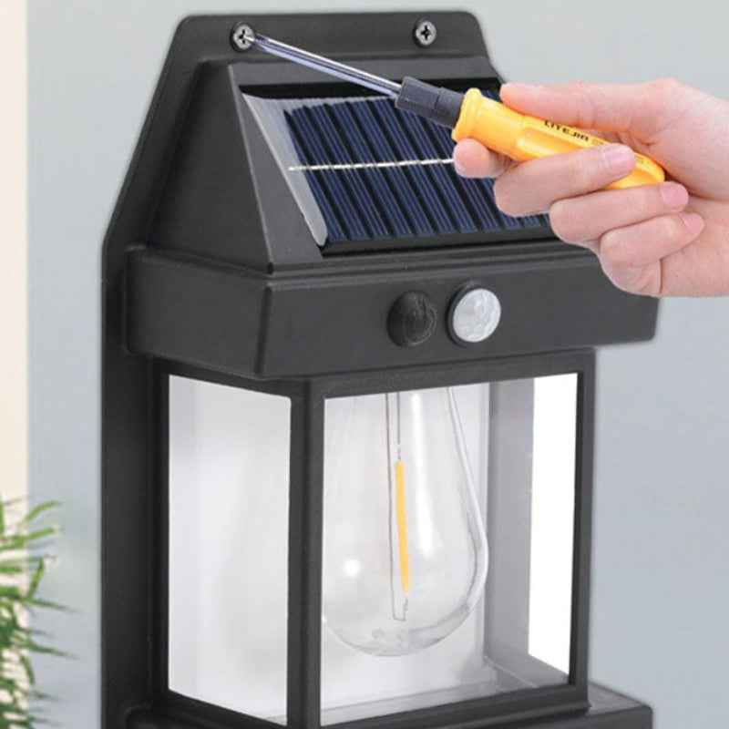 IllumSolar Outdoor Wall Lights – Classic Motion Sensor Design for Energy-Efficient Illumination