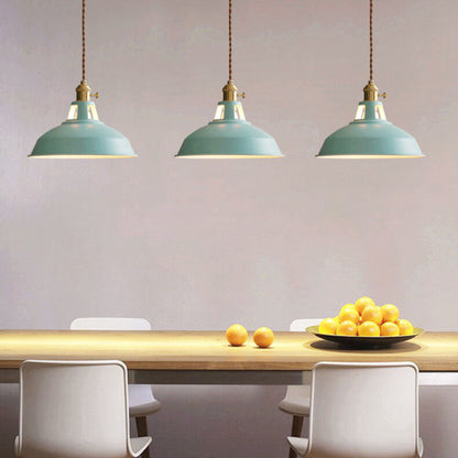 Ivy Industrial Colorful Pendant Light – Vibrant Design for Modern Spaces