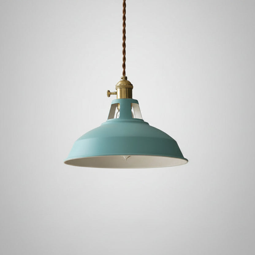 Ivy Industrial Colorful Pendant Light – Vibrant Design for Modern Spaces