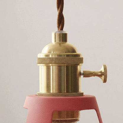 Ivy Industrial Colorful Pendant Light – Vibrant Design for Modern Spaces
