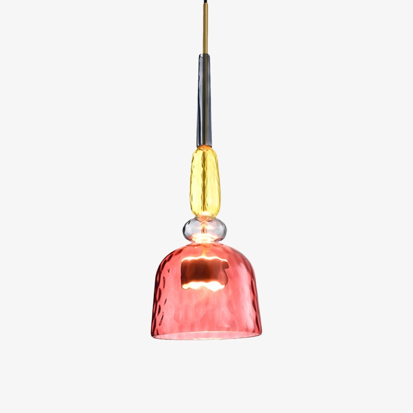 Isola Modern Glass Pendant Light – Artistic Design for Stylish Kitchen Spaces