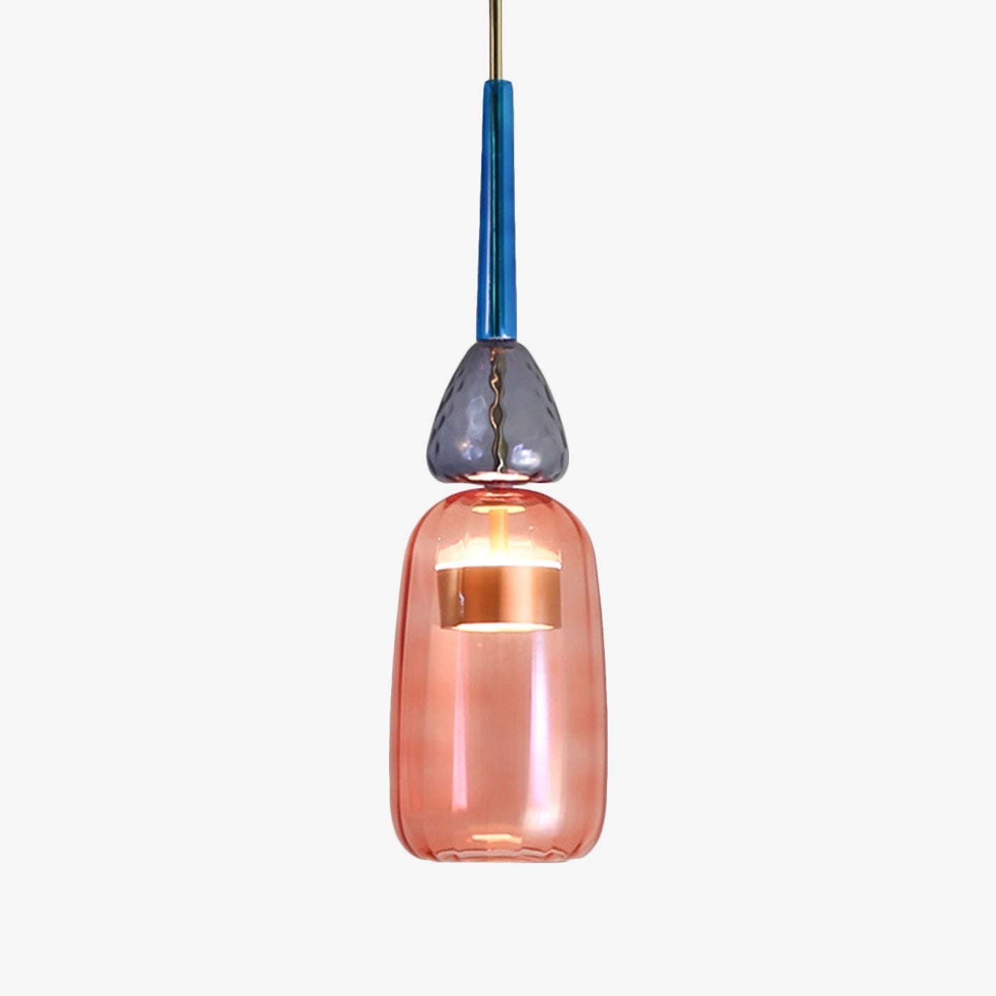 Isola Modern Glass Pendant Light – Artistic Design for Stylish Kitchen Spaces