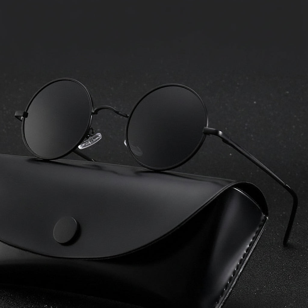 Jay Retro Men's Sunglasses – Stylish Round Frame with UV Protection