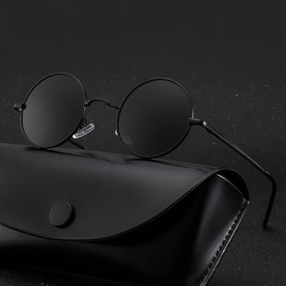 Jay Retro Men's Sunglasses – Stylish Round Frame with UV Protection