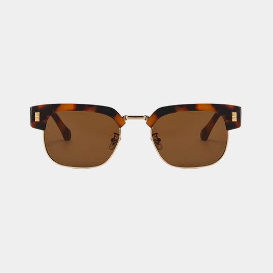Juno Men's Sunglasses – Stylish Clubmaster Design with UV400 Protection