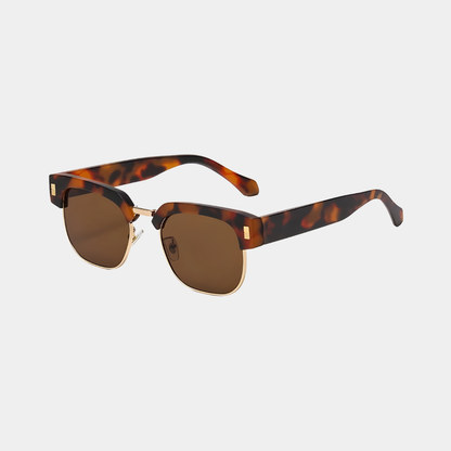 Juno Men's Sunglasses – Stylish Clubmaster Design with UV400 Protection