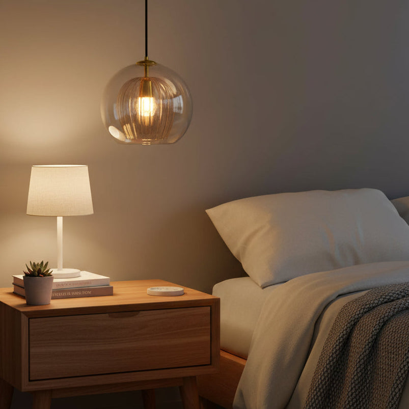 Galion Modern Glass Pendant Light – Stylish Design for Cozy Room Lighting