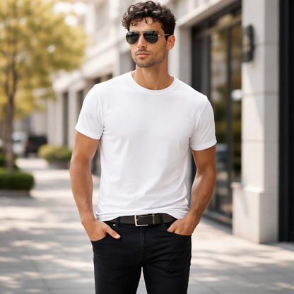 Jadon Men's Polarized Aviator Sunglasses – UV400 Protection for Outdoor Use