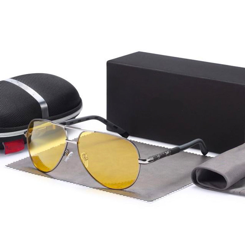 Capri Aviator Men's Sunglasses – Stylish Pilot Design with UV400 Protection