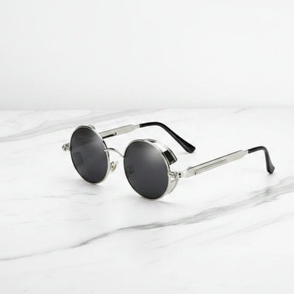 Samson Men's Sunglasses – Polarized Steampunk Style with UV Protection