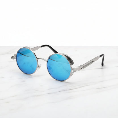 Samson Men's Sunglasses – Polarized Steampunk Style with UV Protection