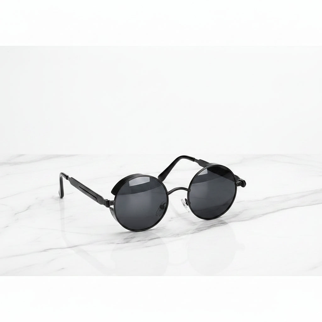 Samson Men's Sunglasses – Polarized Steampunk Style with UV Protection