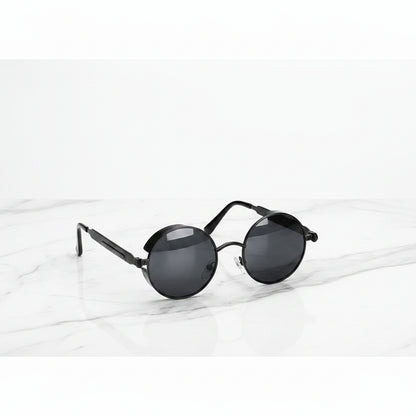 Samson Men's Sunglasses – Polarized Steampunk Style with UV Protection