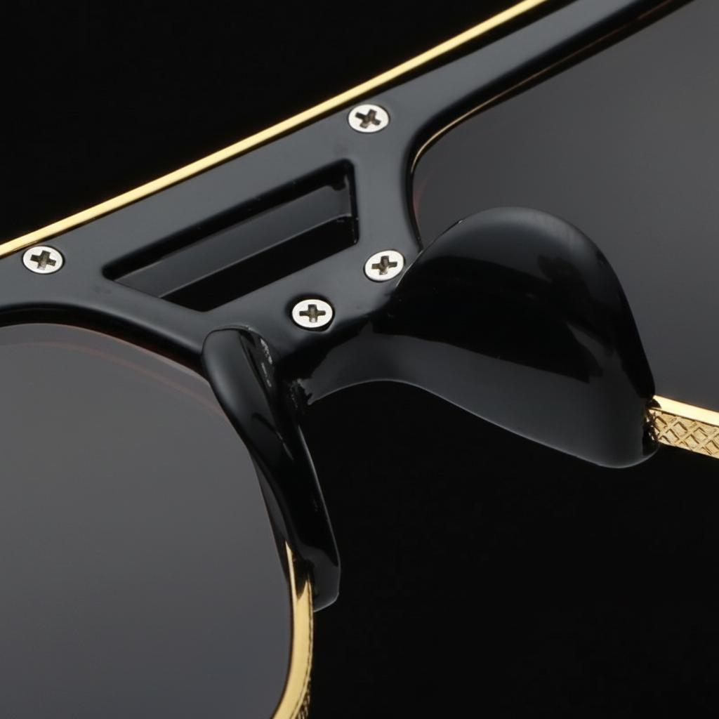 Jovian Adult Retro Sunglasses – Stylish UV400 Gradient Lenses for Clear Vision