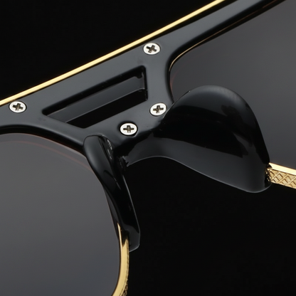 Jovian Adult Retro Sunglasses – Stylish UV400 Gradient Lenses for Clear Vision