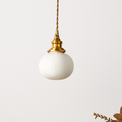 Letten Modern Pendant Light – Elegant White Ceramic Design for Stylish Interiors