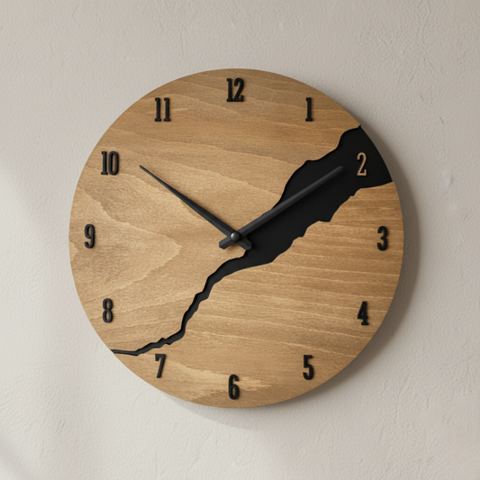 Okka Modern Wall Clock – Elegant Minimalist Design for Any Space