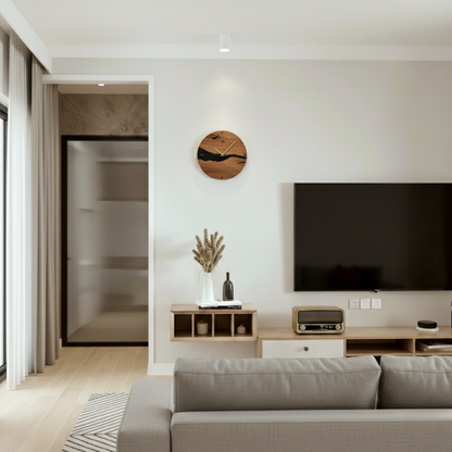 Okka Modern Wall Clock – Elegant Minimalist Design for Any Space