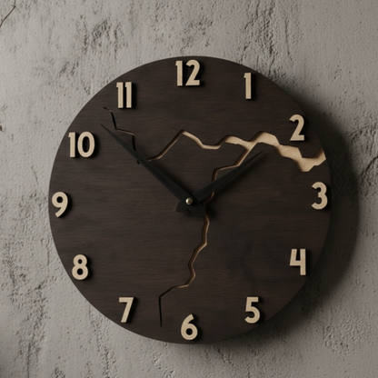 Okka Modern Wall Clock – Elegant Minimalist Design for Any Space
