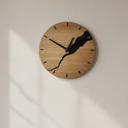 Okka Modern Wall Clock – Elegant Minimalist Design for Any Space