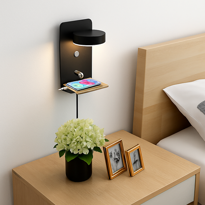 Farlowe LED Wall Light Modern Design – Functional USB Charging & Stylish Illumination