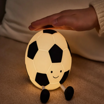 LumoBall Kids' LED Night Light – Playful Football Design with Adjustable Brightness