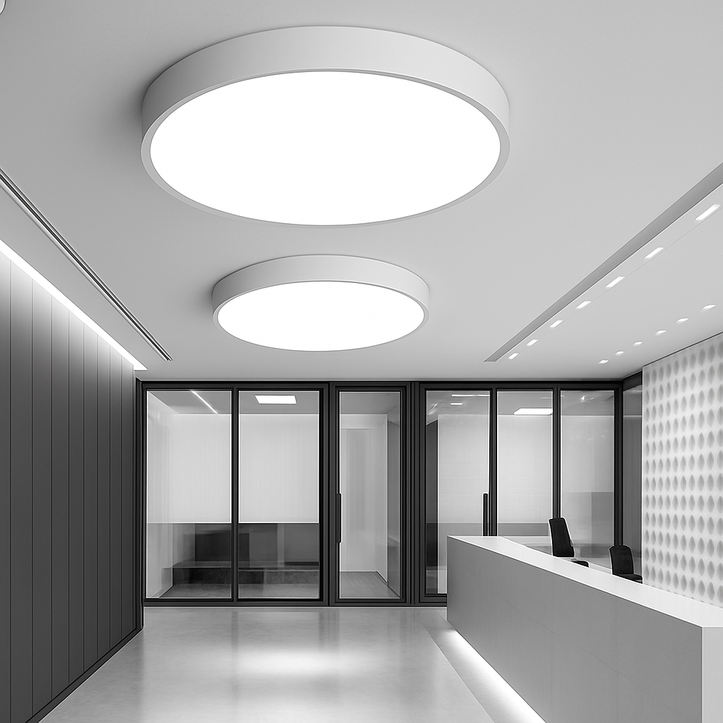 Brixen Modern LED Ceiling Light Fixture – Dimmable Design for Versatile Spaces