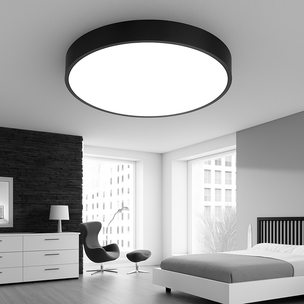 Brixen Modern LED Ceiling Light Fixture – Dimmable Design for Versatile Spaces