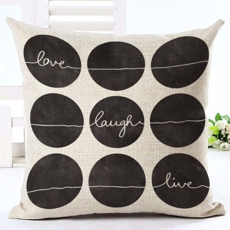 Sorelle Love Cushion Cover Home Decor – Elegant Comfort for Cosy Living Spaces