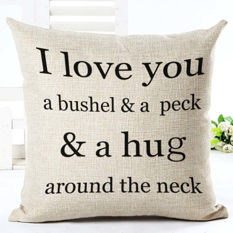 Sorelle Love Cushion Cover Home Decor – Elegant Comfort for Cosy Living Spaces