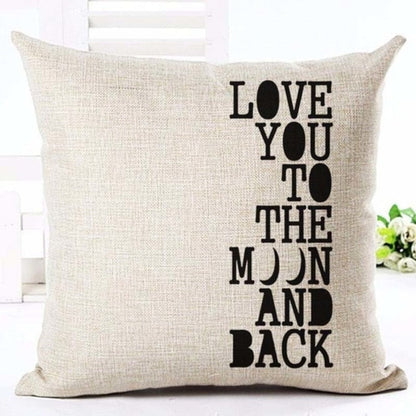 Sorelle Love Cushion Cover Home Decor – Elegant Comfort for Cosy Living Spaces