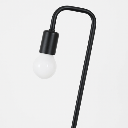 Lorvian Vintage Desk Lamp E27 – Nordic Style with Warm Wooden Base