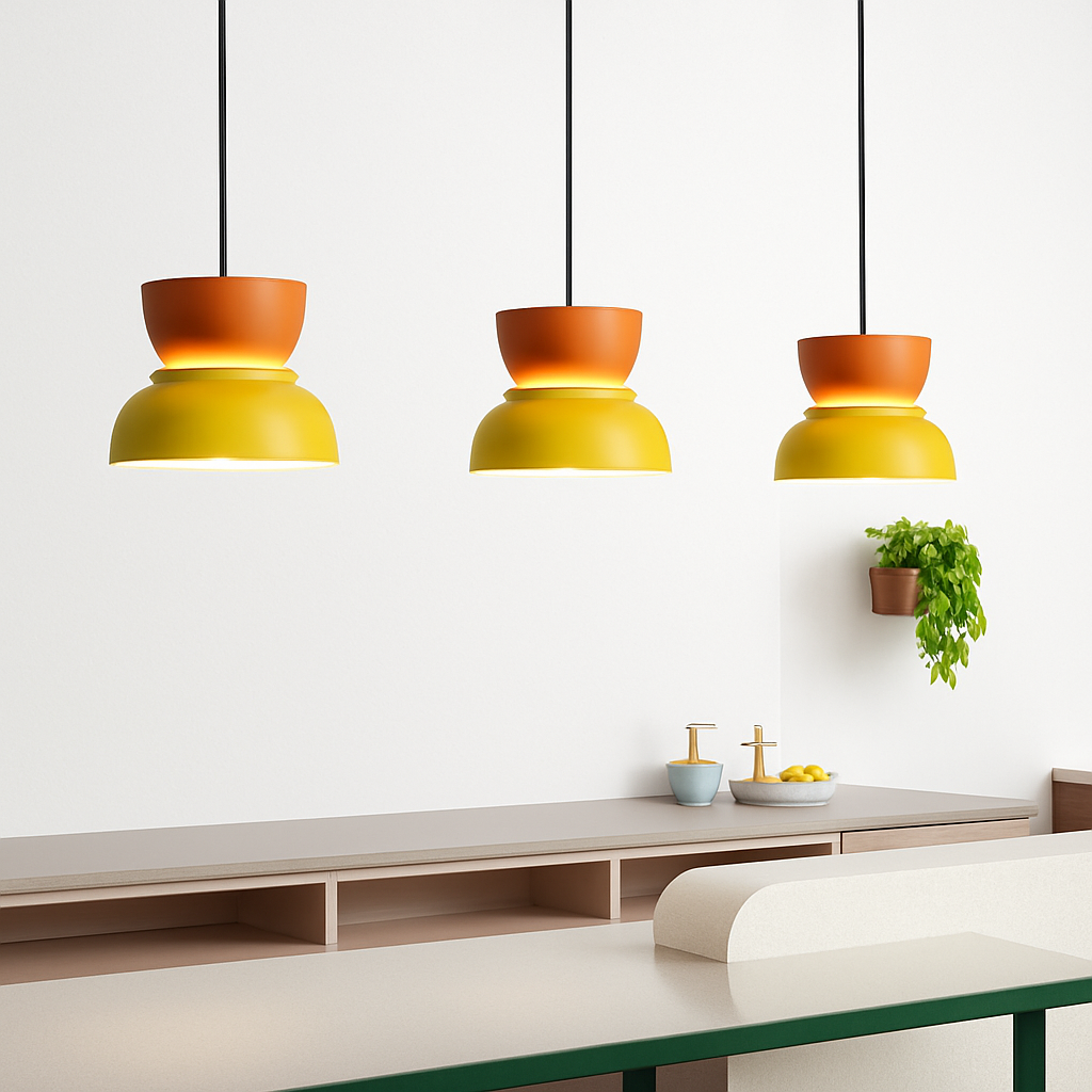 Mako Colorful Pendant Light – Playful Shapes for Modern Stylish Interiors