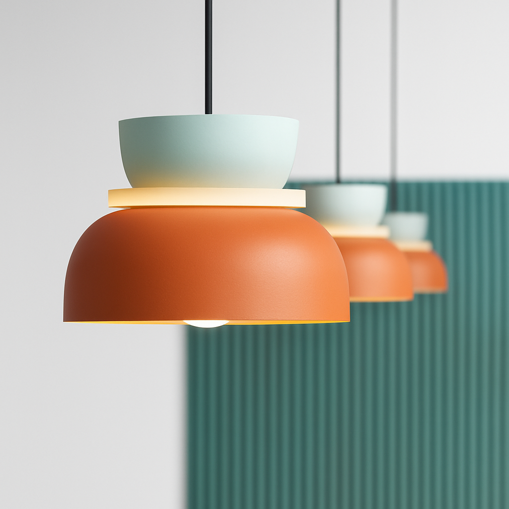 Mako Colorful Pendant Light – Playful Shapes for Modern Stylish Interiors