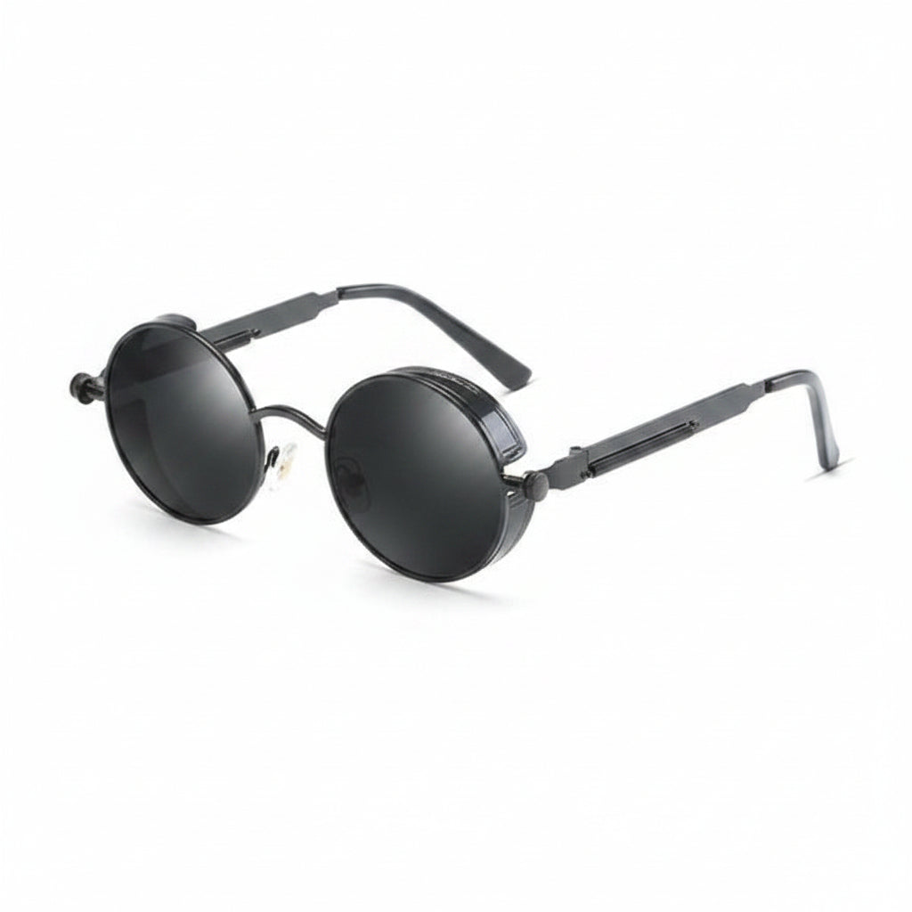 Maver Men's Round Polarized Sunglasses – Stylish UV400 Protection for Everyday Wear