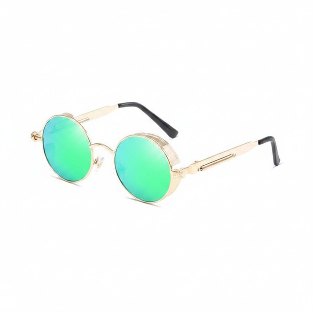 Maver Men's Round Polarized Sunglasses – Stylish UV400 Protection for Everyday Wear