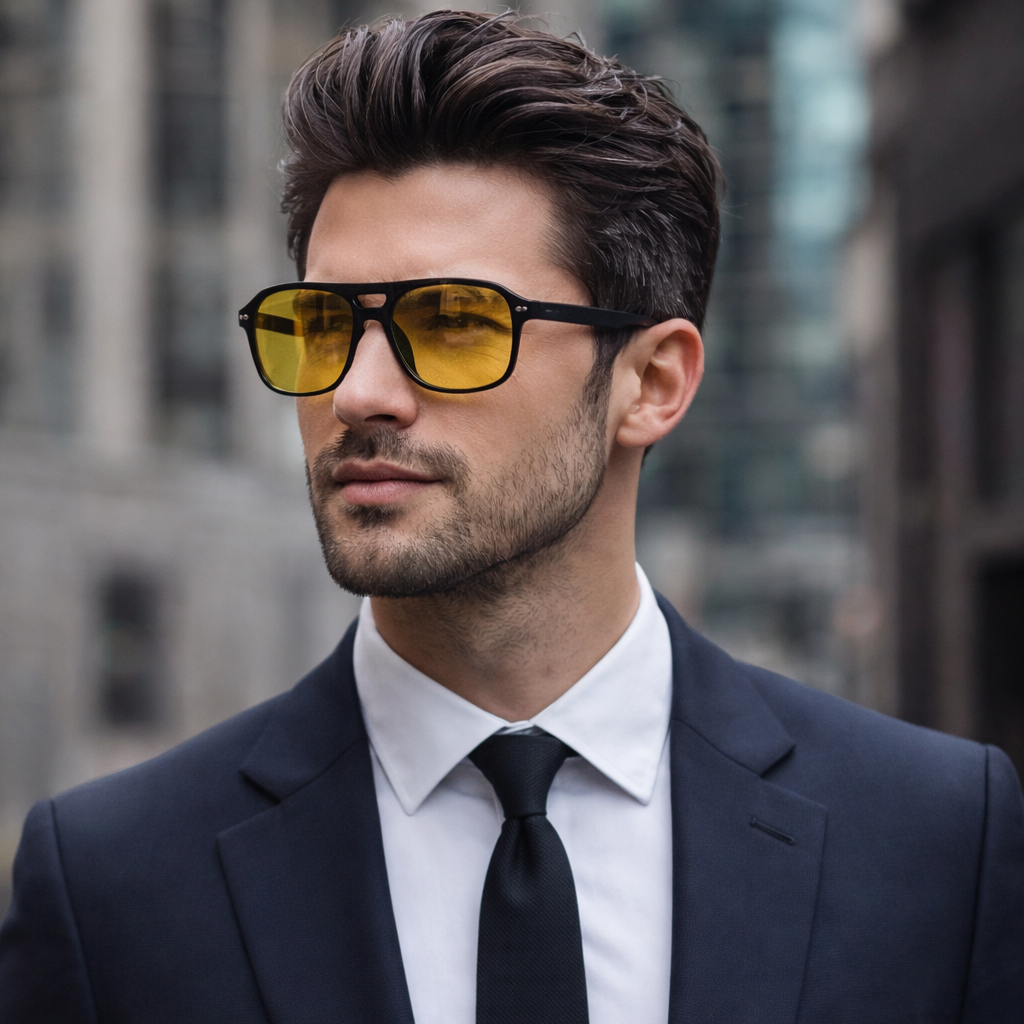 Mavi Unisex Aviator Sunglasses – Lightweight Frame with UV400 Protection