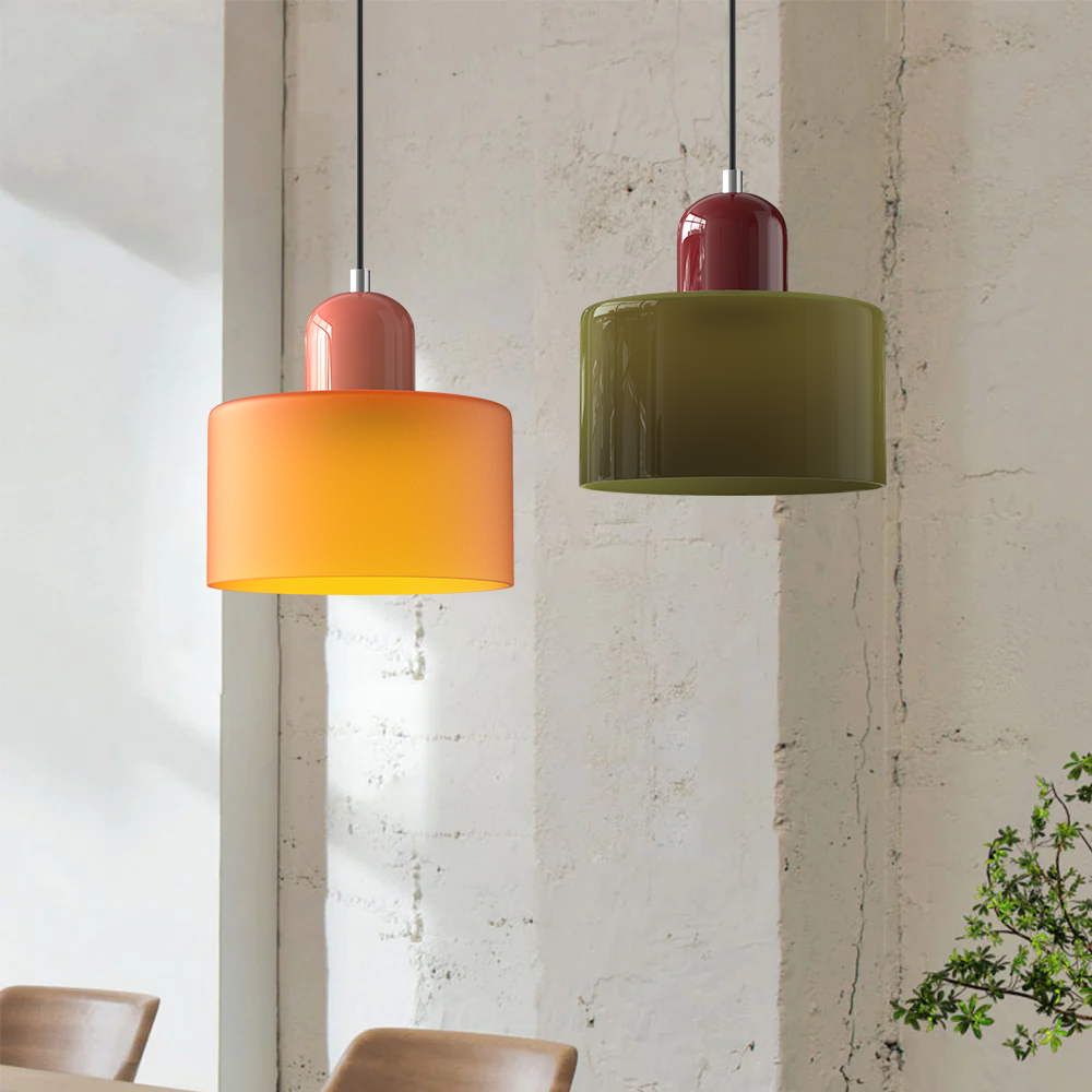 Alora Kitchen Glass Pendant Light – Adjustable Nordic Design for Modern Spaces