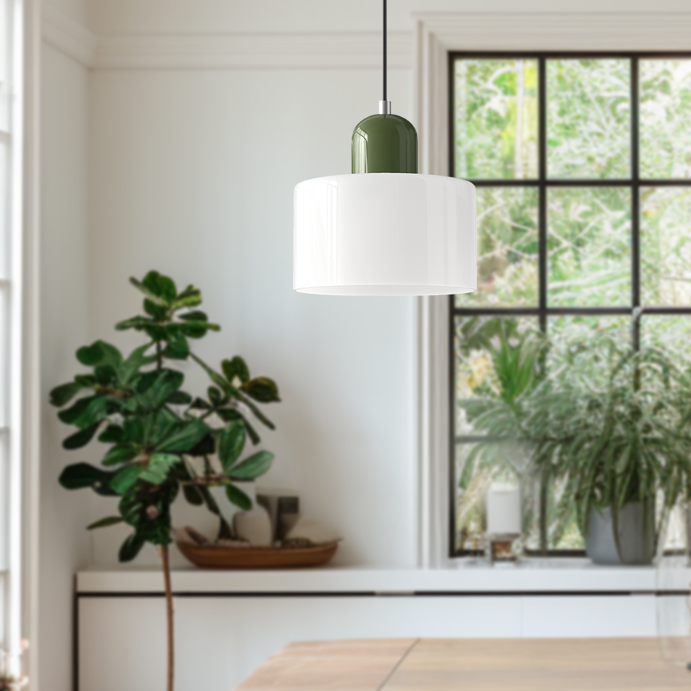 Alora Kitchen Glass Pendant Light – Adjustable Nordic Design for Modern Spaces
